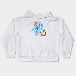 Rainbow Horse Kids Hoodie